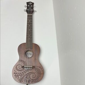 Luna UK TC MAH Ukulele - Brown